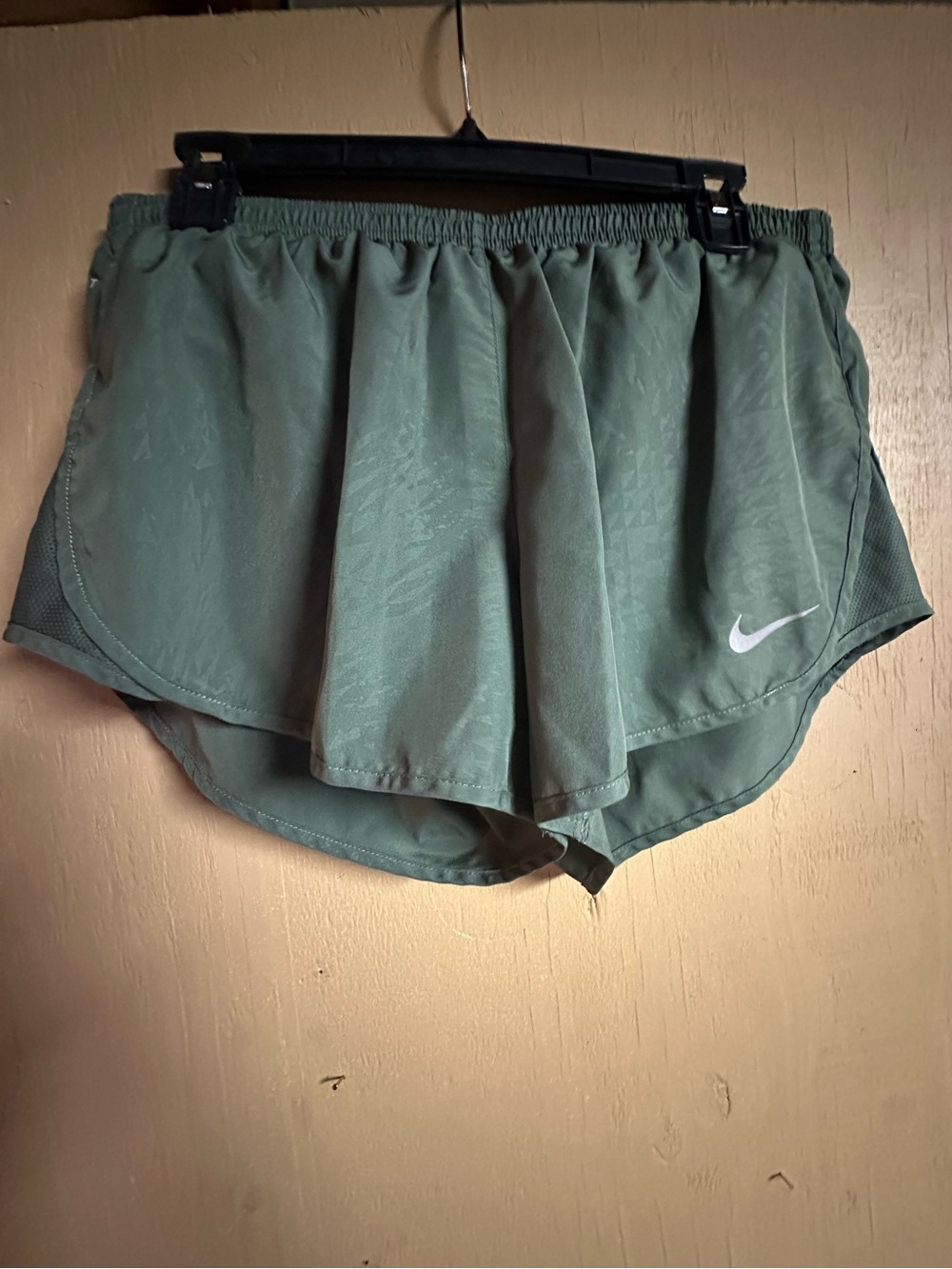 Nike Women’s Olive Green Athletic Running Shorts
